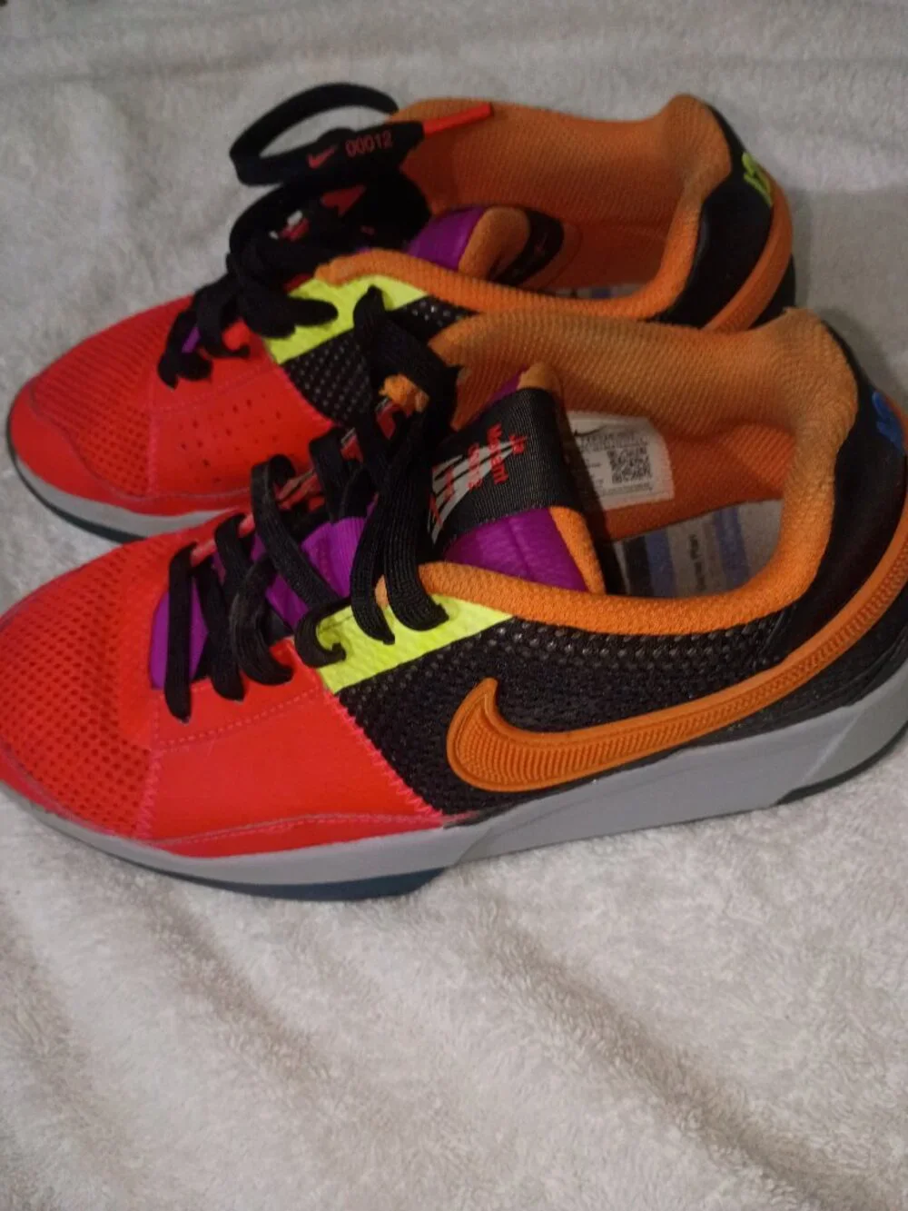 Nike Ja 1 GS All-Star Check Basketball Shoes Size 6.5Y FZ8326-001